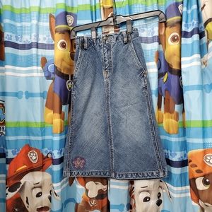 Osh kosh girls denim skirt unsized